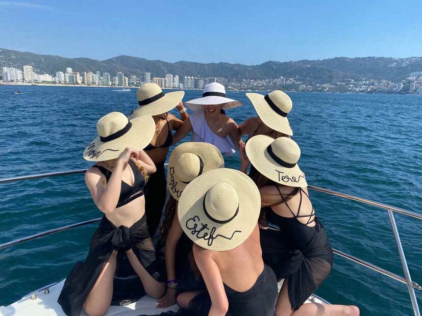 Así fue la despedida de soltera de Hanna Jaff en Acapulco