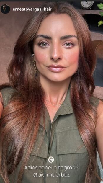 El nuevo look de Aislinn Derbez / Foto: Instagram