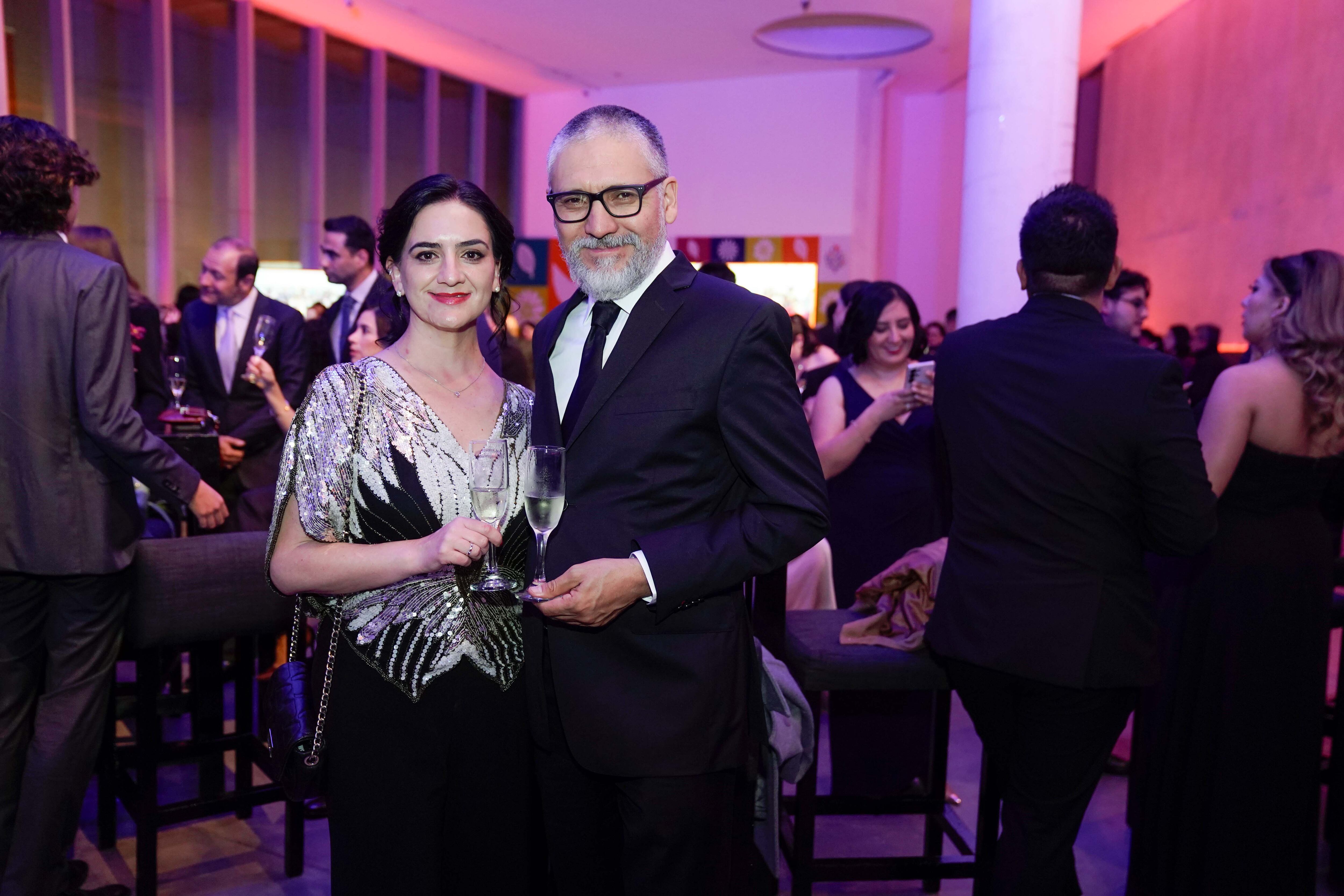 Analía Zárate y Alfredo Castañeda. (Foto: Héctor Arjona)