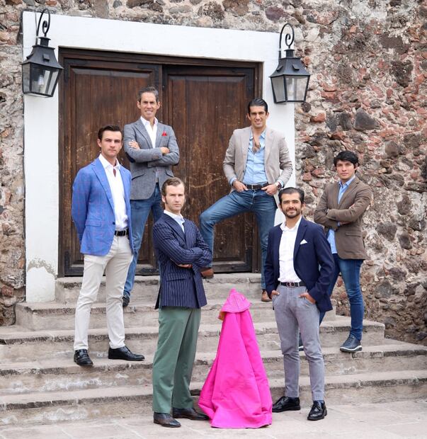 Fauro Aloi, Octavio García "El Payo", Diego Silveti, Joselito Adame, Ernesto Javier "Calita" e Isaac Fonseca / Foto: Cortesía