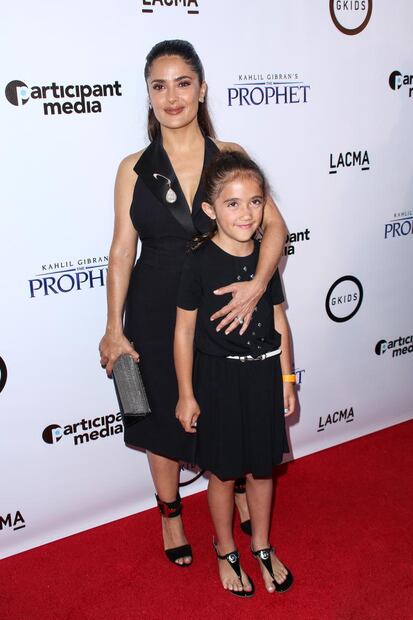 Valentina Paloma, la hija de Salma Hayek, de niña a teen