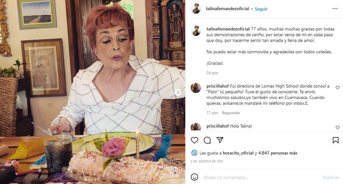 Talina Fernández reveló que vendió todas sus joyas por la crisis