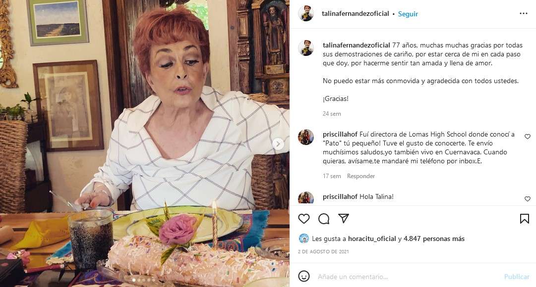 Talina Fernández reveló que vendió todas sus joyas por la crisis