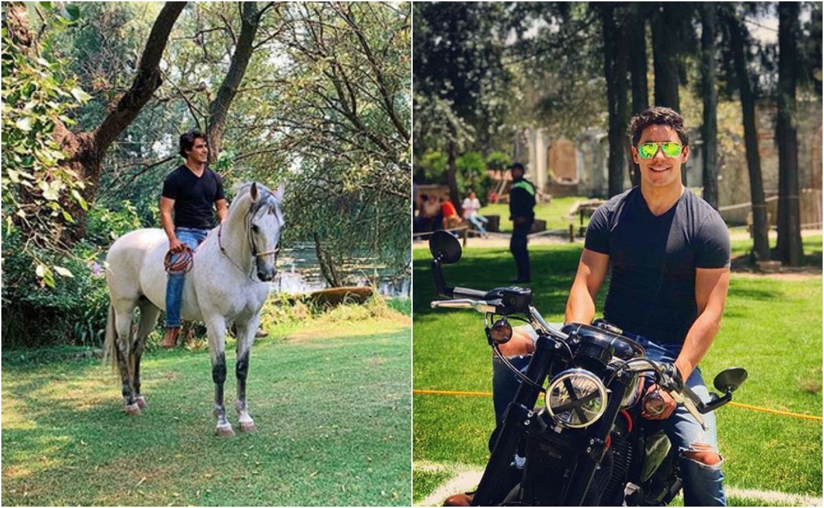 Como un príncipe, Eduardo Capetillo Jr. enamora montado en un blanco corcel