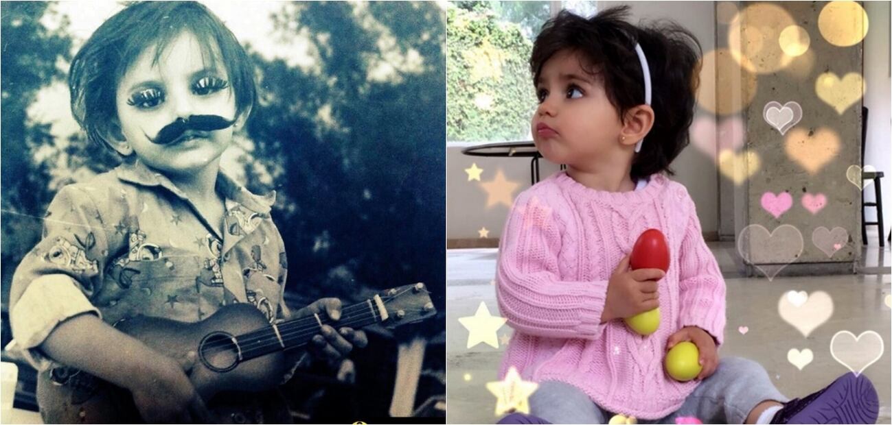 Las fotos en las que Aitana Derbez y Aislinn Derbez son igualitas