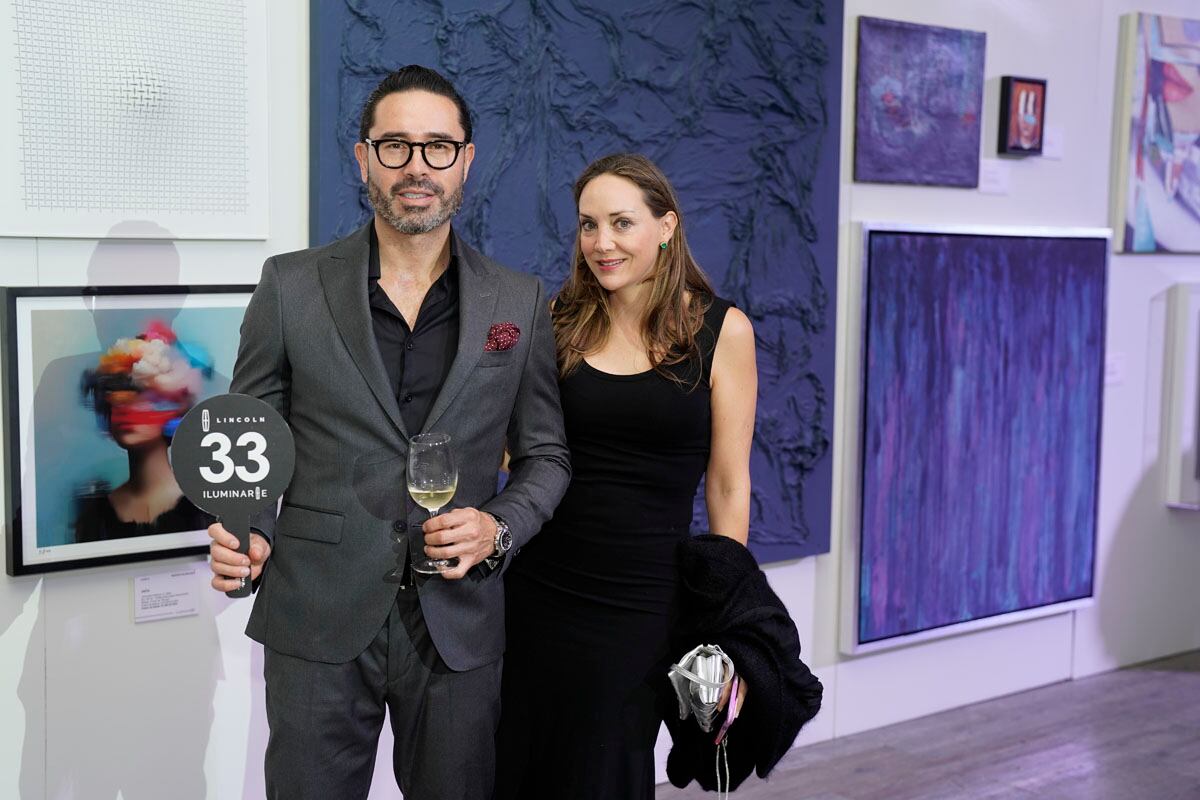 Juan Vallejo y Eugenia Peralta. (Foto: Héptor Arjona)