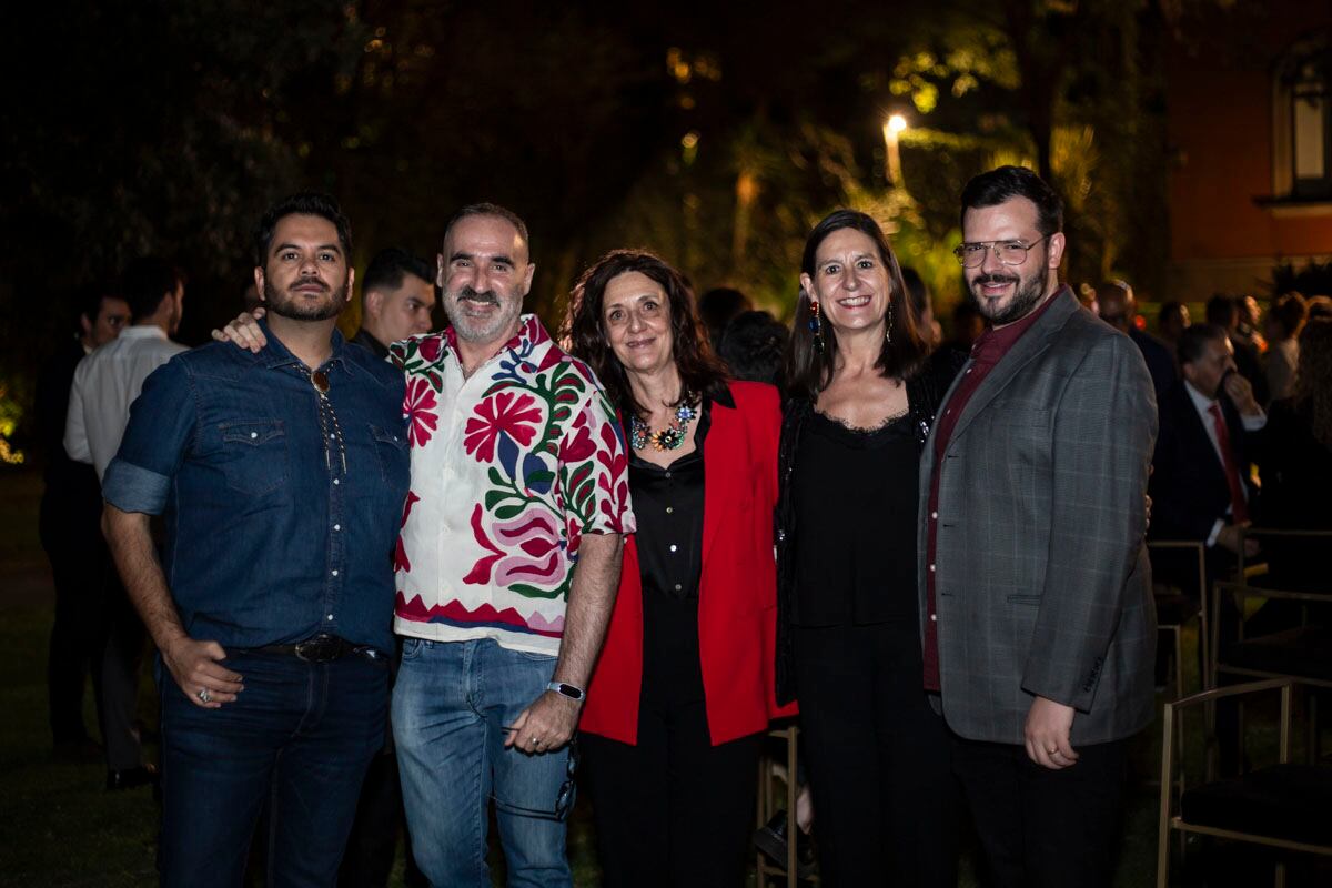 Ibrahim Gómez, Xevi Aranda, Cristina Rodríguez, Clara Alonso y Nicolás Quintana. (Foto: Esteban Torreblanca)