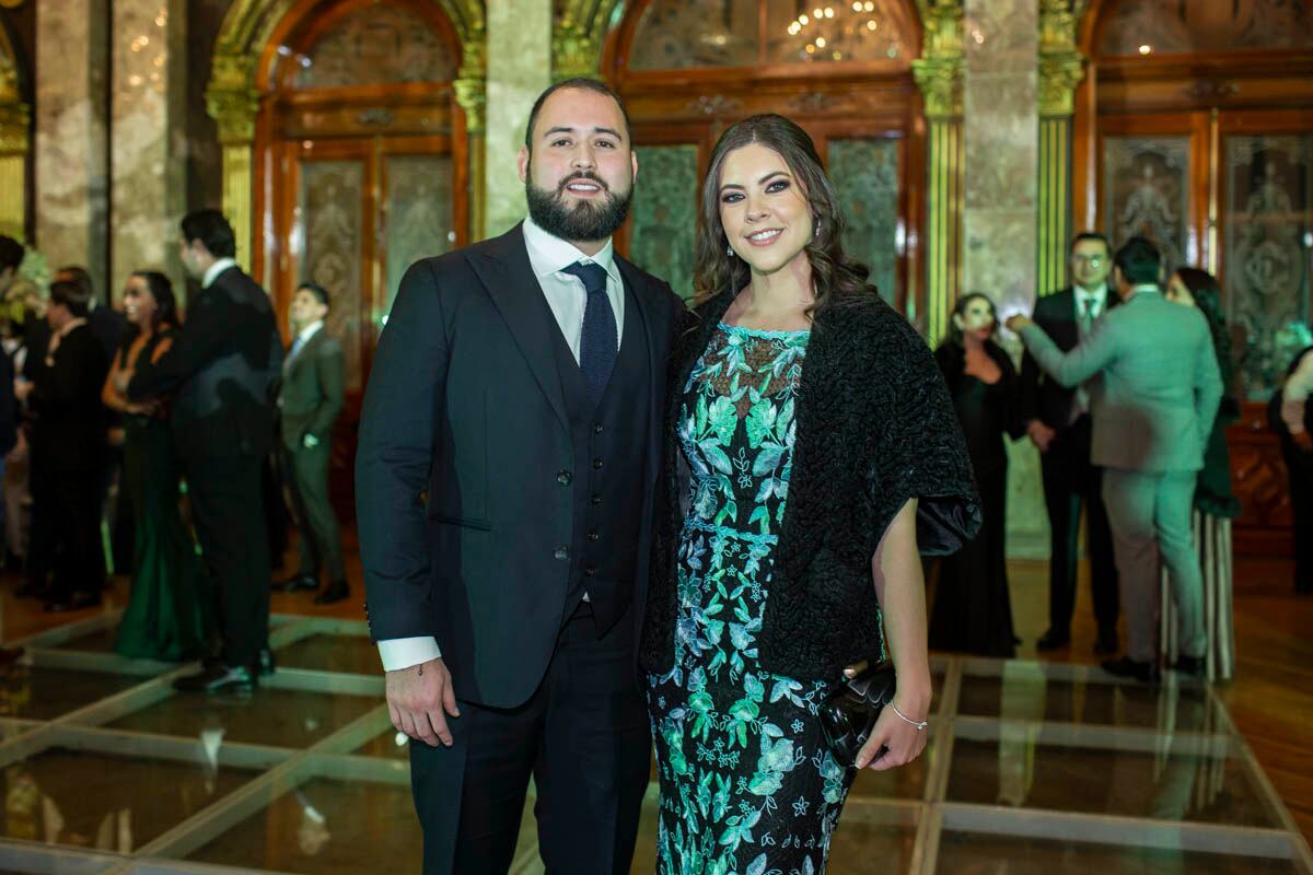 Roberto Pinto y Julene Zamora. (Foto: Esteban Torreblanca)