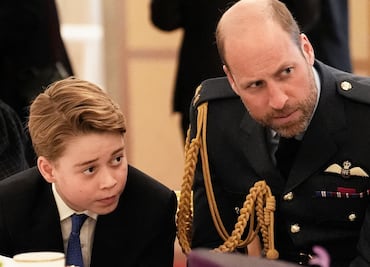 El príncipe George brilla en una importante celebración británica