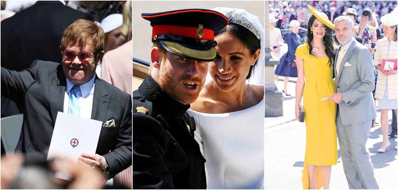 Revelan que Elton John y George Clooney enfrentan batalla por Meghan y Harry