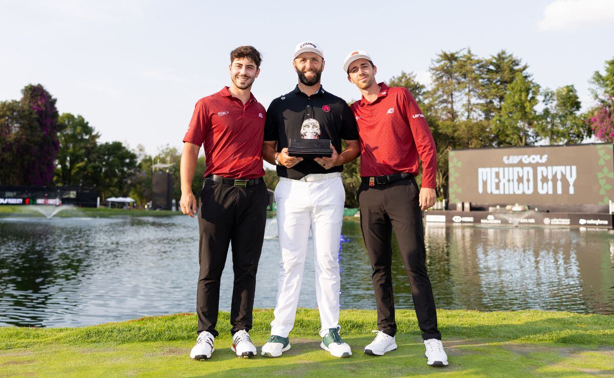 Jon Rahm, ganador del LIV Golf México 2026 / Foto: Cortesía LIV Golf