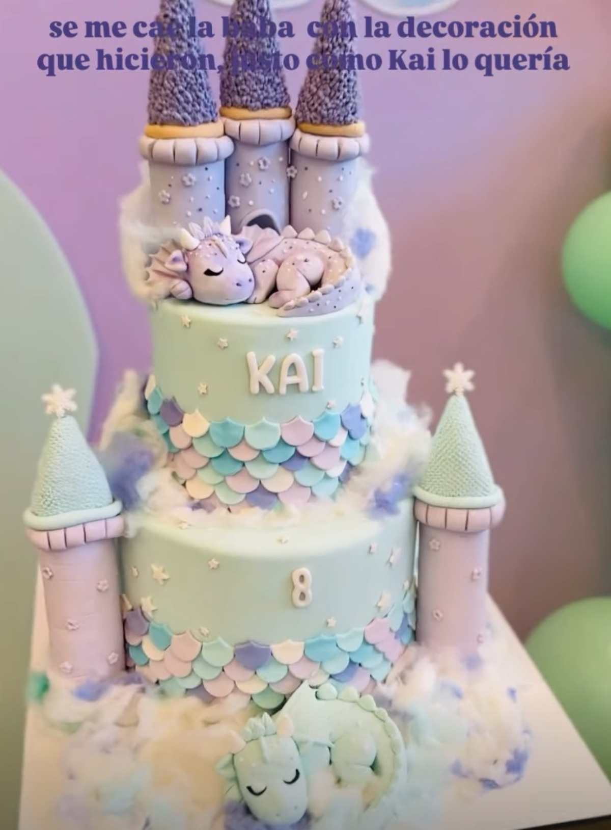 Así fue la fiesta de cumpleaños de Kailani / Fotos: Instagram @aislinnderbez