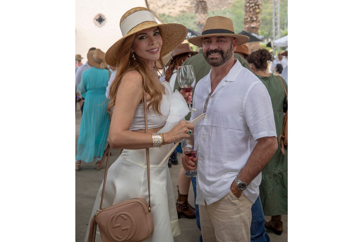 Karla Partida y Eric Drickersen. (Foto: Edgar Silva Fuentes)