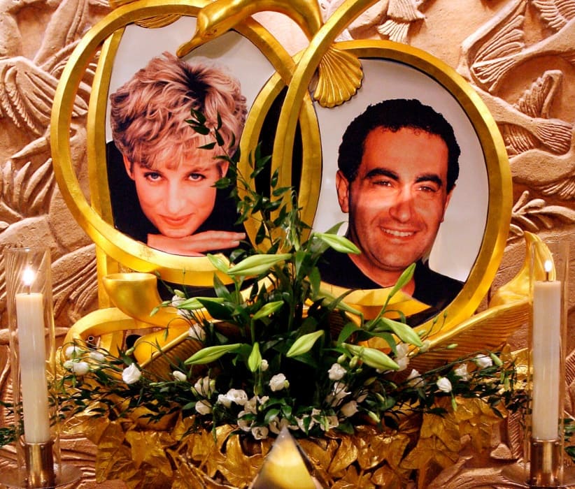 Diana de Gales y Dodi Al Fayed  / Foto: EFE