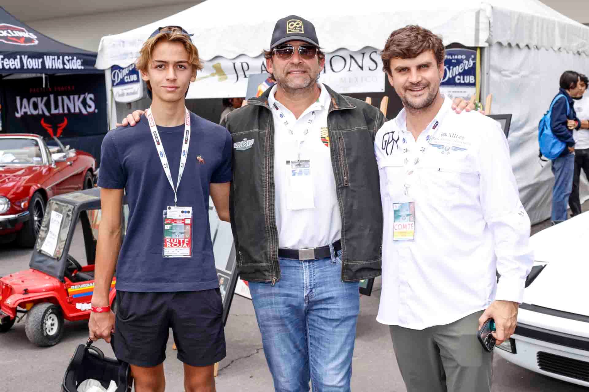 Iker Jean, Gerardo Jean, Fernando Name. (Foto: Esteban Torreblanca)