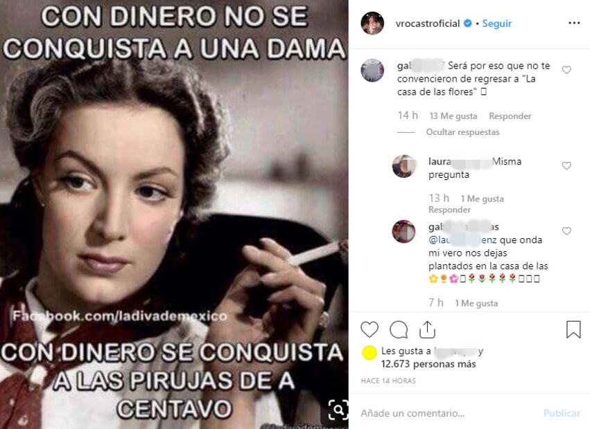Verónica Castro revela posible razón de su salida de La casa de las flores; Manolo Caro da su versión