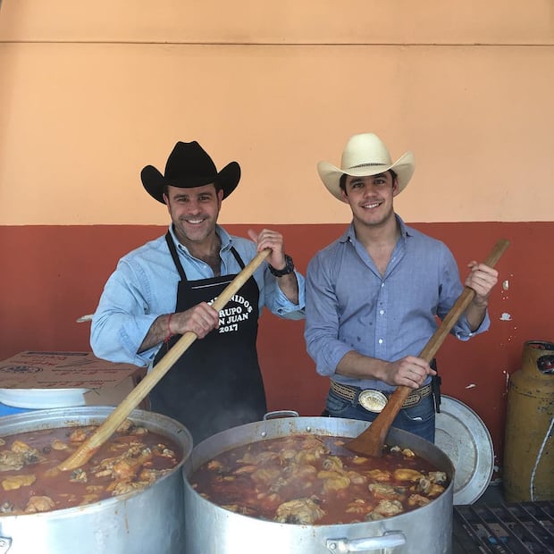 Eduardo Capetillo y su hijo mayor Lalo Capetillo Gaytán. Foto: Instagram @eduardocapetillog