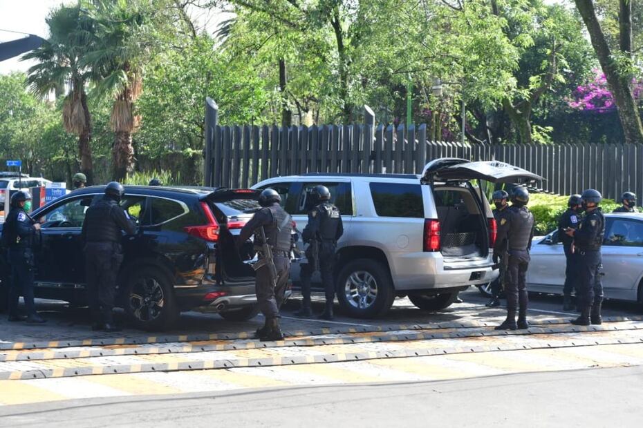 Blindan hospital que resguarda a Omar García Harfuch, Secretario de Seguridad de CDMX