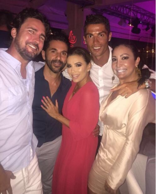 Las románticas vacaciones de Eva Longoria y Pepe Bastón