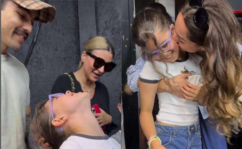 Sergio Mayer Mori, Issabela Camil y Barbara Mori junto a Mila / Fotos: Captura Instagram