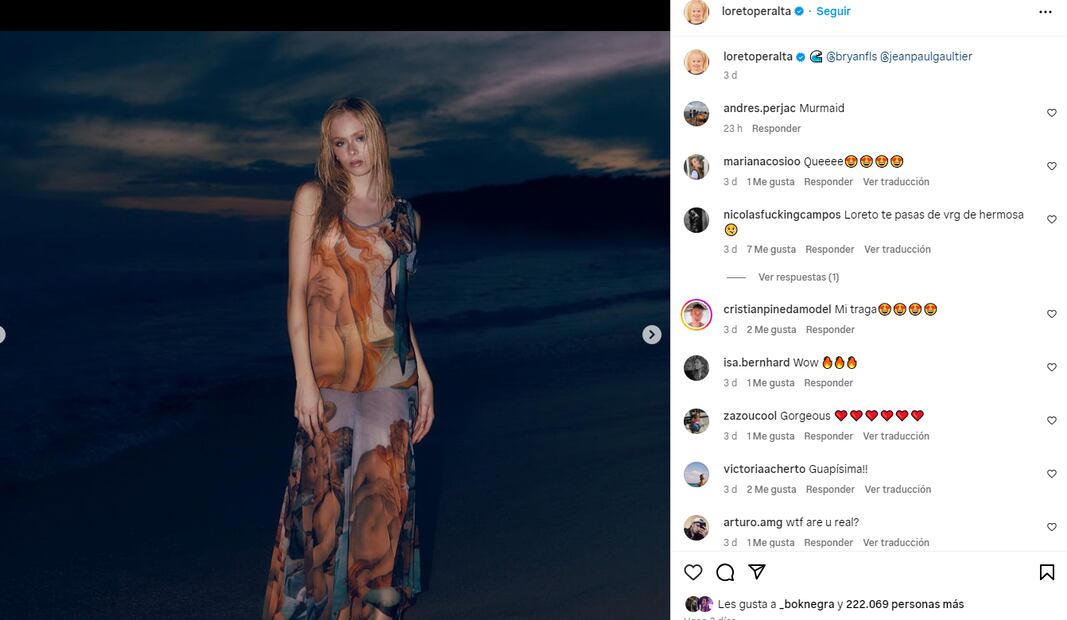 Loreto Peralta/Instagram