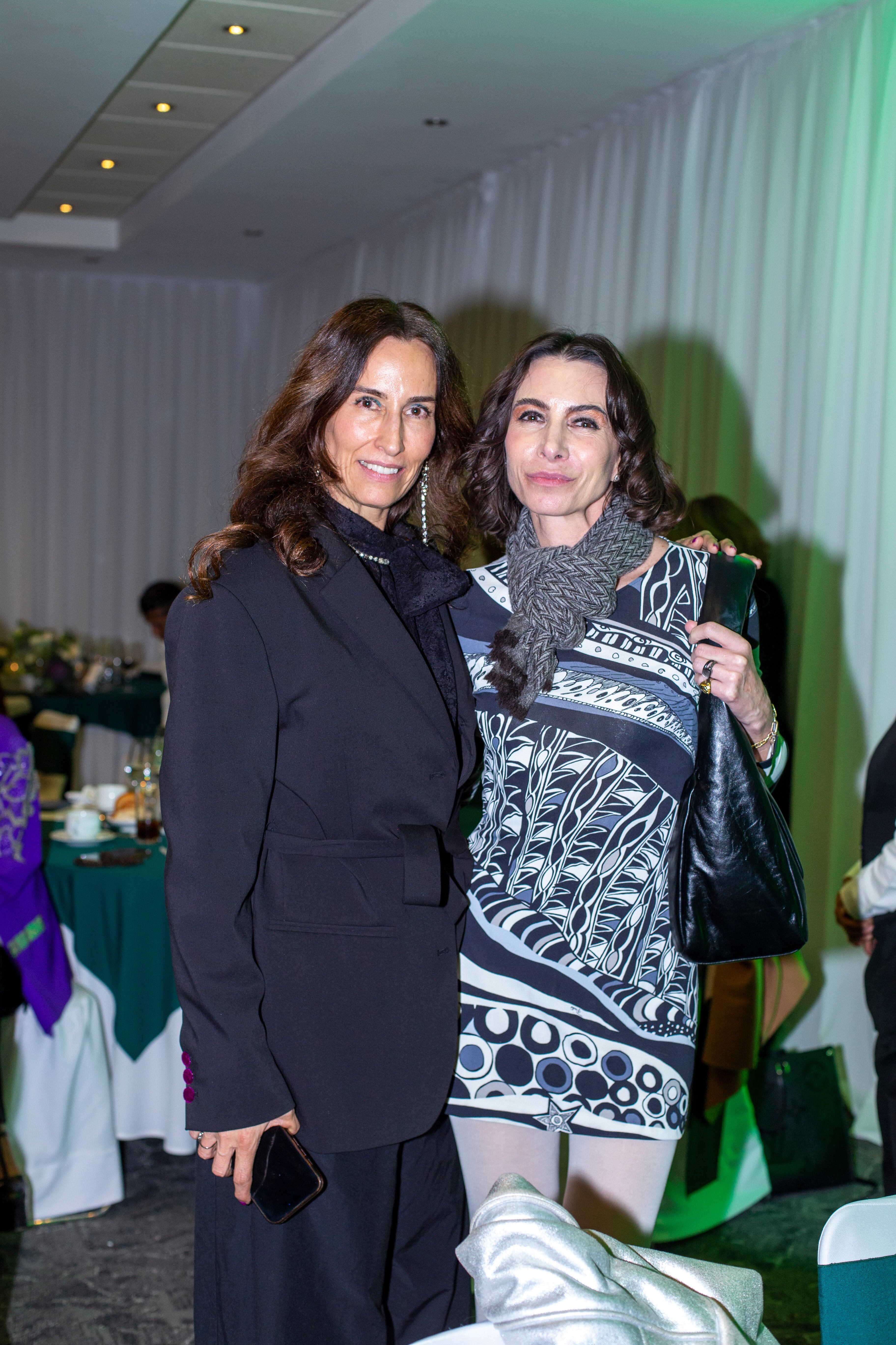 Regina Dondé y Nicole Aloi. (Foto: Edgar Silva Fuentes S.)
