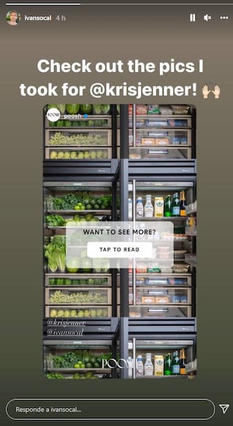 Así lucen los impactantes refrigeradores de Kris Jenner, son 3 y están GIGANTES