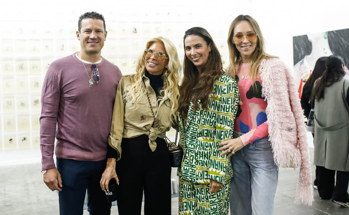 Gerardo Suárez, Beatriz Pasquel, Cristina Alcerreca y Valeria Gámiz / Foto: Esteban Torreblanca