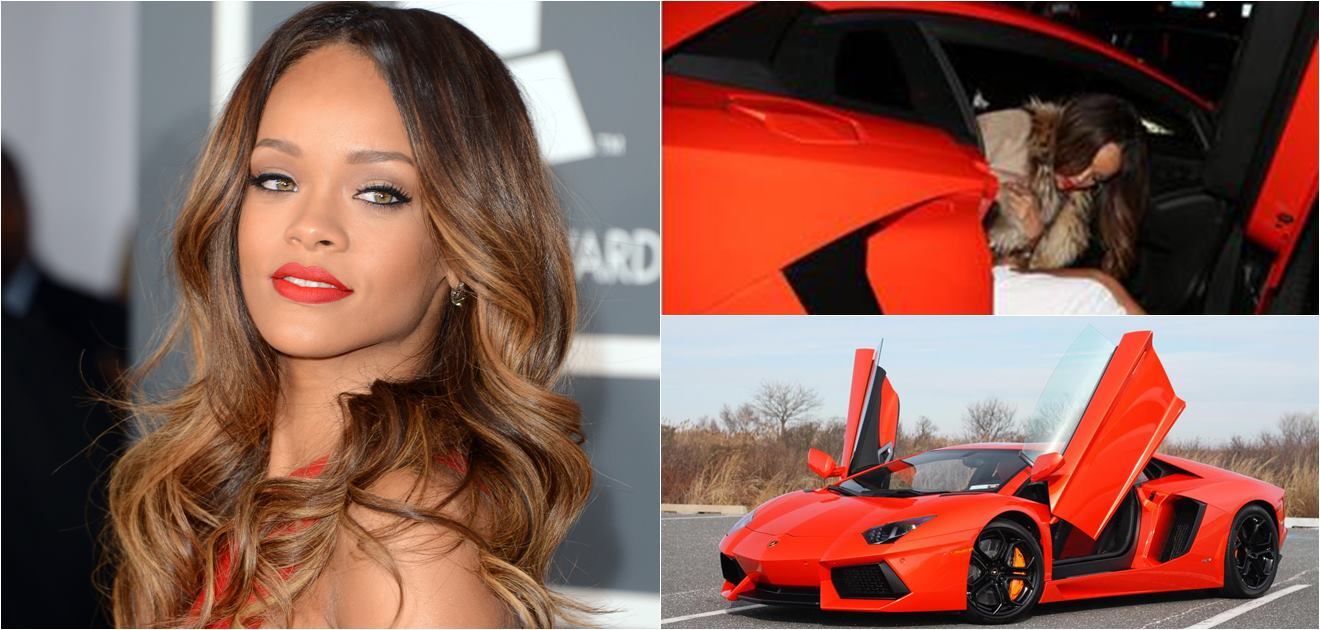 <p>A Rihanna le gusta la velocidad y conduce este Lamborgini.<strong>&nbsp;(FOTO: Archivo y Especiales)</strong></p>
