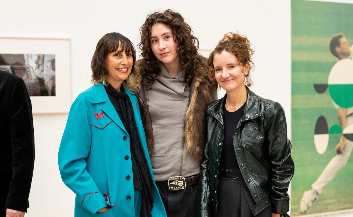 María Gutiérrez con Lea y Elena Reygadas / Foto: Esteban Torreblanca - Clase