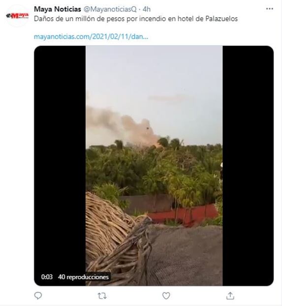 Roberto Palazuelos: Se incendia su hotel Ahau Tulum