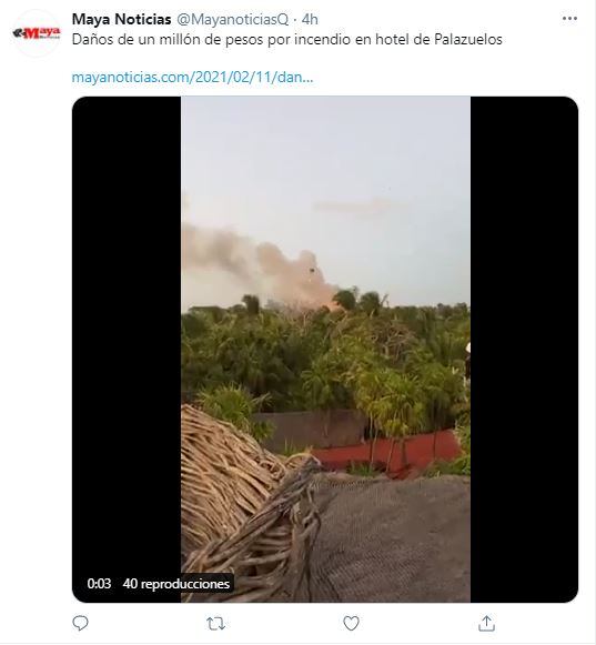 Roberto Palazuelos: Se incendia su hotel Ahau Tulum