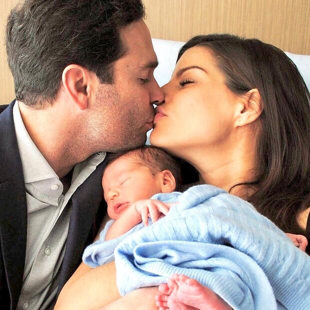 Foto: Kilian, hijo de Bárbara Coppel y Alejandro Hank, cumple un mes de vida