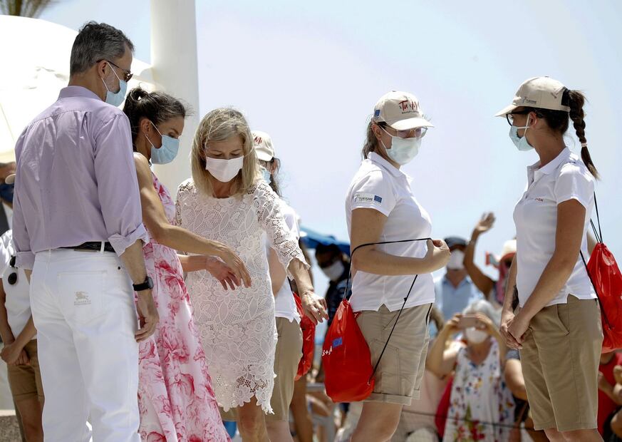 La ponytail que puso en tendencia la reina Letizia en su gira por España 