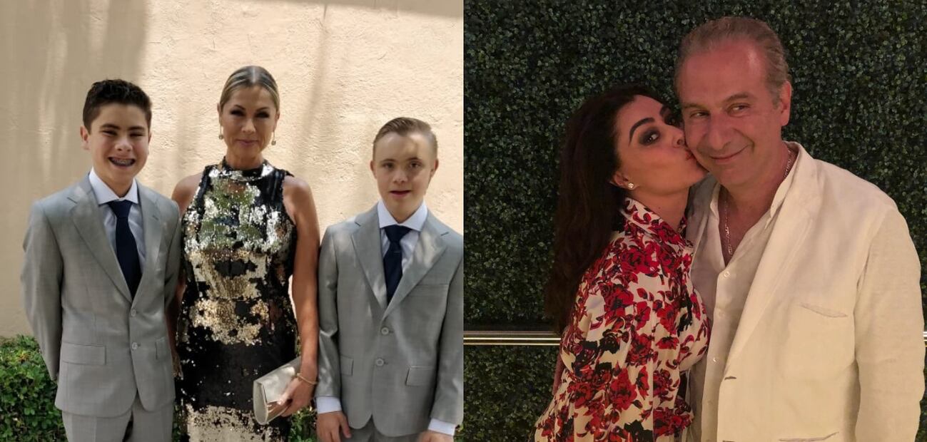 A la boda de Mar Collado y Gonzalo Zabala, también acudió Lety Calderón con sus hijos