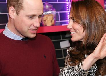 Kate Middleton y el príncipe William reaparecen sonrientes tras escándalo de Meghan y Harry