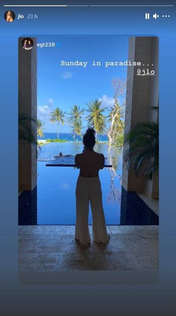 Jennifer Lopez presume su derriere con selfie en Instagram