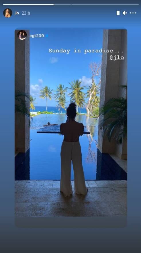 Jennifer Lopez presume su derriere con selfie en Instagram