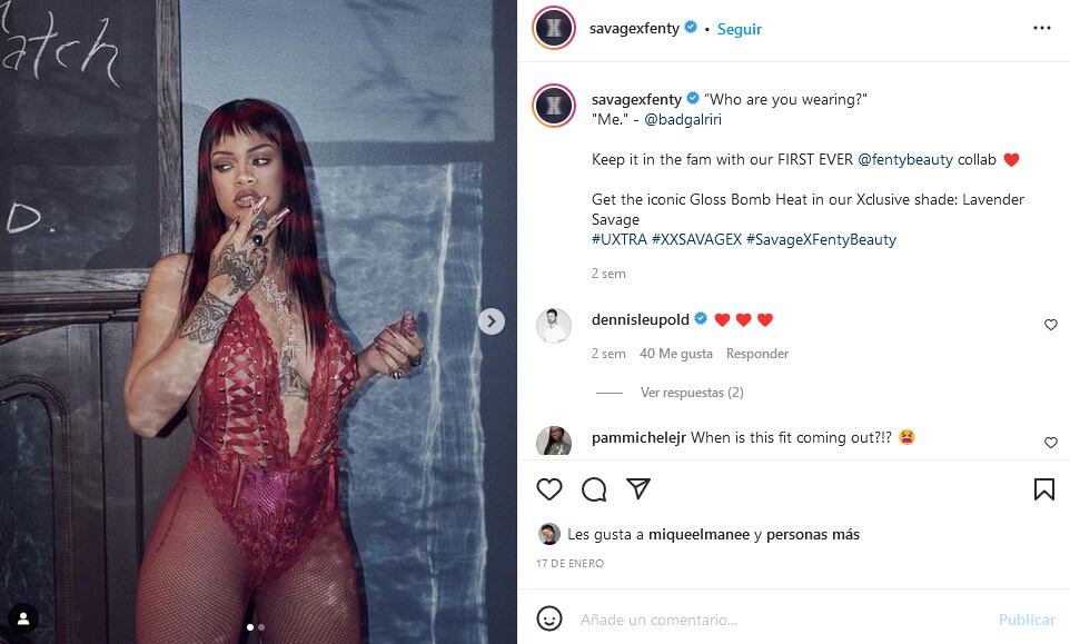 Savage X Fenty de Rihanna recauda otros 125 millones de dólares