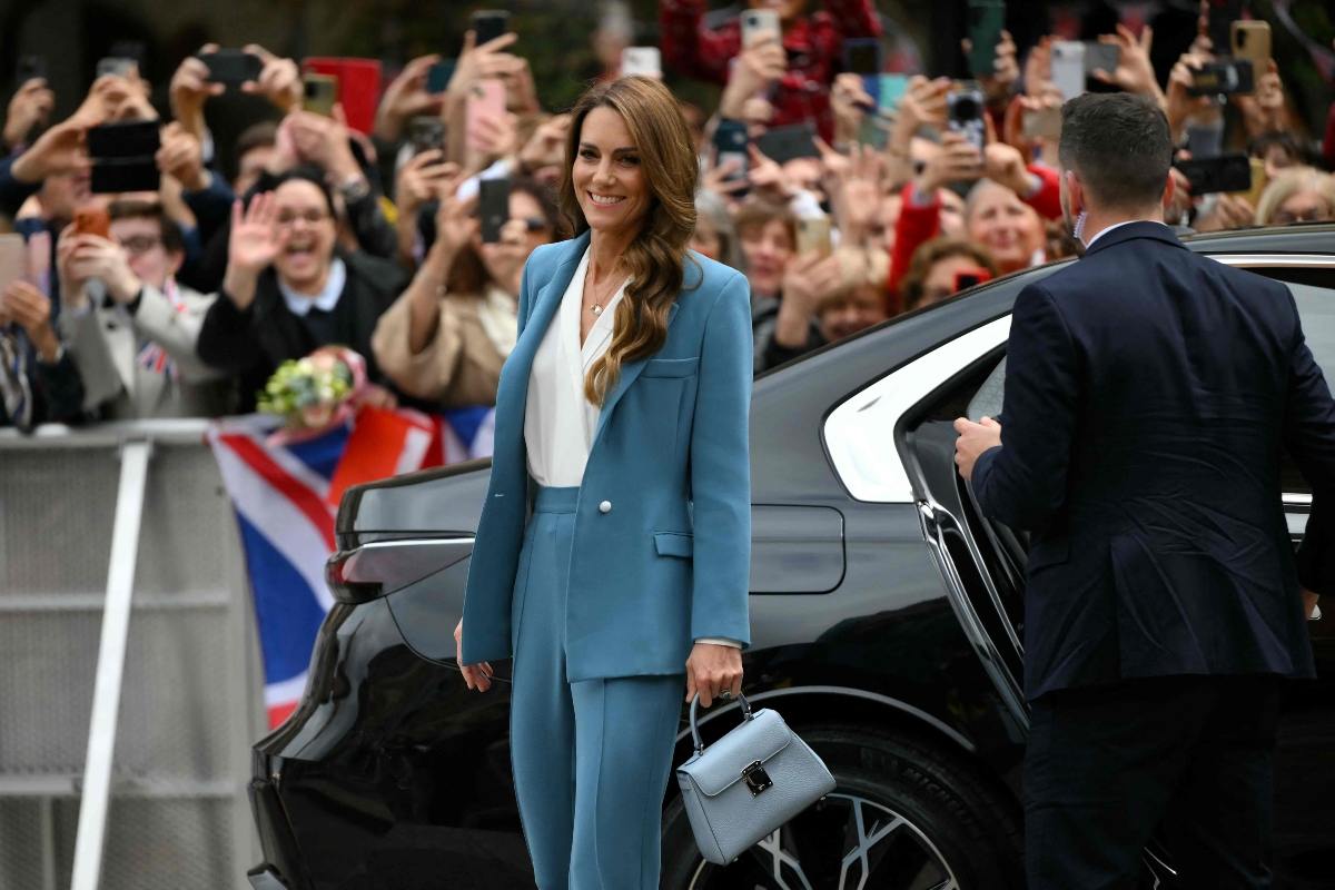 Kate Middleton durante su visita a Italia / Foto: AFP