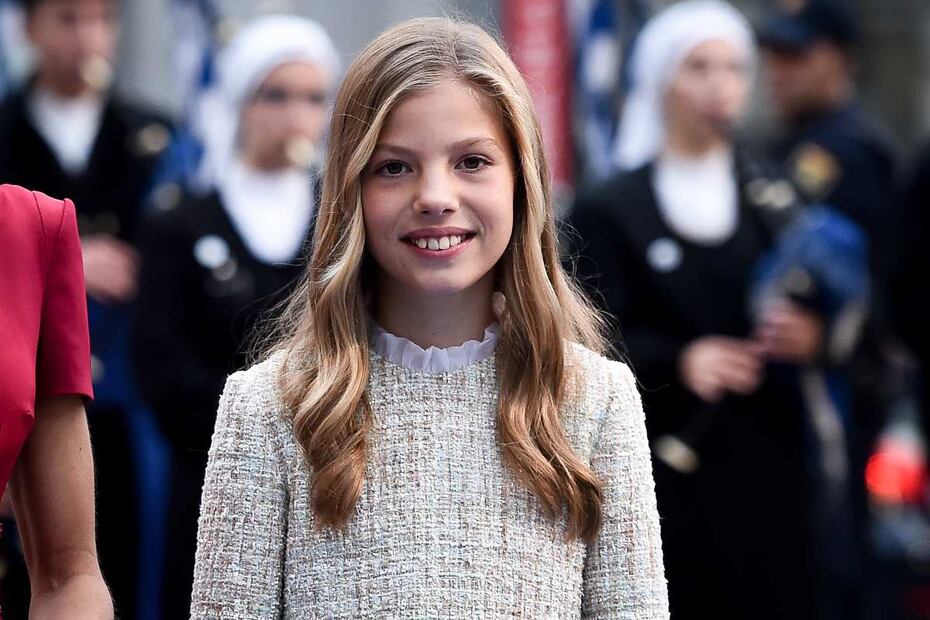 La infanta Sofía de España se sometió a su primer arreglito y luce distinta