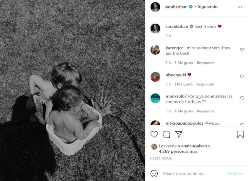 Nala, hija de "Chicharito" Hernández y Sarah Kohan, encanta con los tenis para bebé de Kanye West
