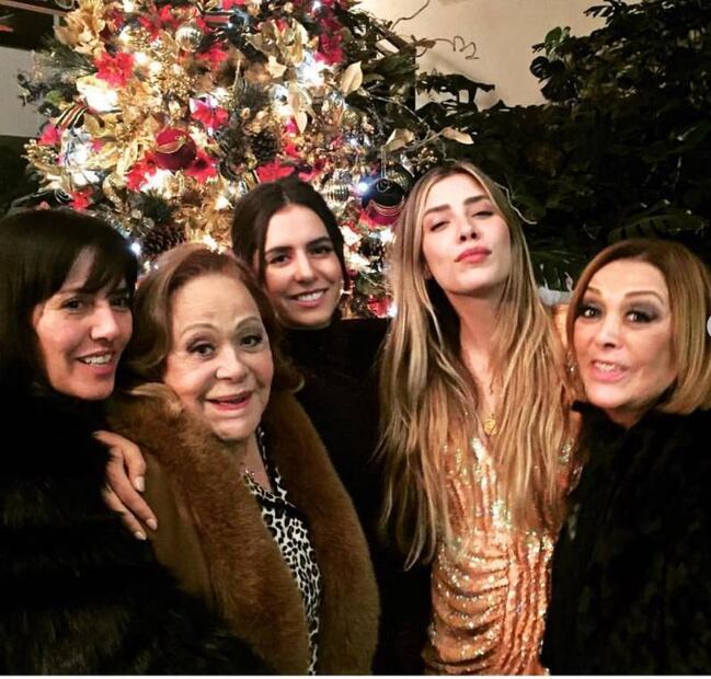 Silvia Pinal y su familia esperan reconciliarse con Frida Sofía en Navidad 