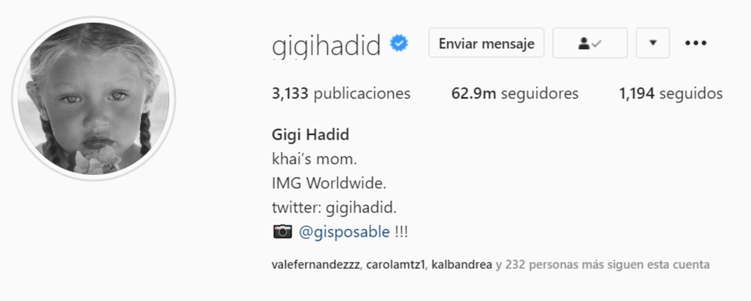¡Por fin! Gigi Hadid y Zayn Malik revelan el nombre de su bebé 