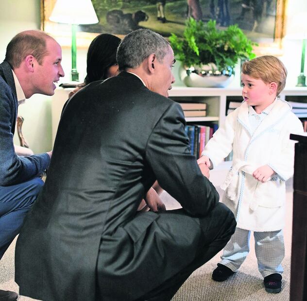 El tierno y simpático álbum del príncipe George