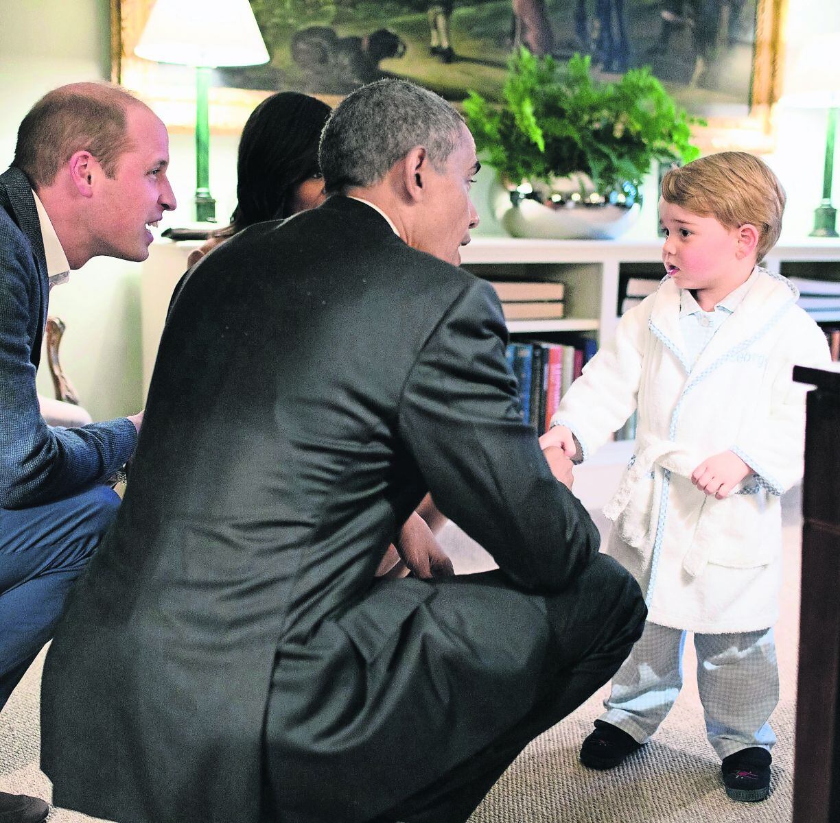 El tierno y simpático álbum del príncipe George