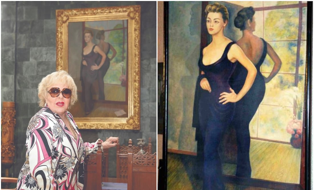 Silvia Pinal, la historia de su cuadro pintado por Diego Rivera