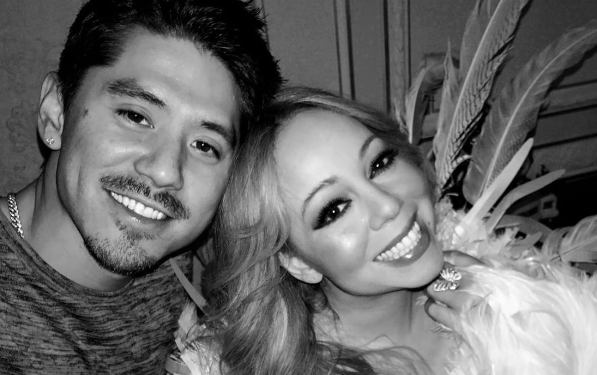 Bryan Tanaka y Mariah Carey/Instagram