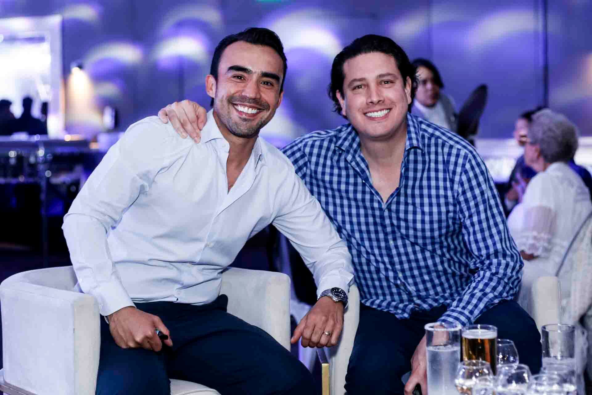 Felipe Bermúdez y Jorge Vallejo. (Foto: Esteban Torreblanca)
