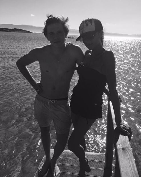 La foto de Brooklyn Beckham que incendió Instagram